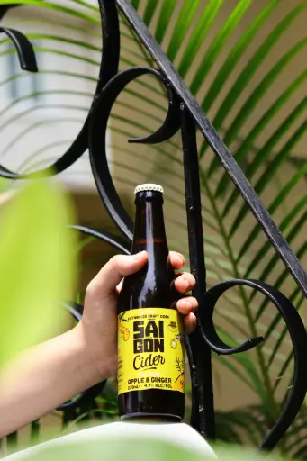 Saigon Cider 12-Pack | Apple & Ginger (330ml x 12 Bottles)